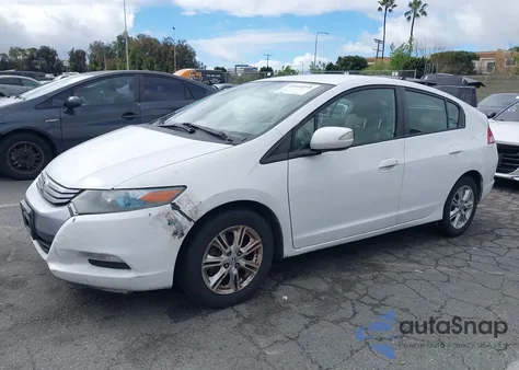 2010 Honda Insight Ex z USA, uszkodzony, nr VIN JHMZE2H71AS029162